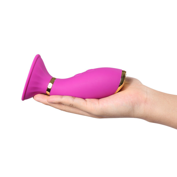 Stimulateur clitoridien rechargeable — aspiration, violet