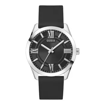Montre homme Guess Elliot GW0894G1 noire et argentée