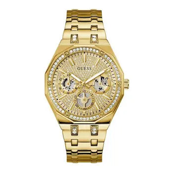Montre homme Guess Kryptonite GW0960G2 dorée avec cristaux