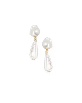 Maxi boucles d’oreilles Colette en cristal — Gisel B