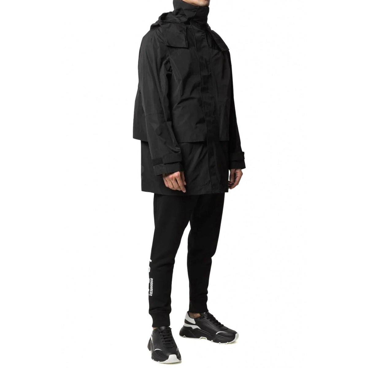 Coupe-vent Dsquared2 homme — noir