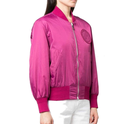 Bomber Autry femme rose — logo brodé