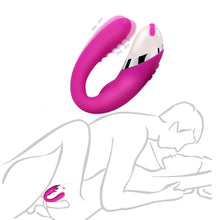 Vibrateur couple rechargeable — double stimulation, 12 modes
