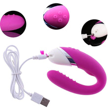 Vibrateur couple rechargeable — double stimulation, 12 modes