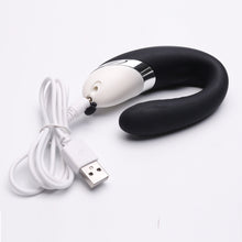 Vibrateur couple rechargeable — double stimulation, 12 modes