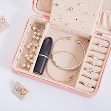 New Portable PU Minimalist Jewelry Organizer Box