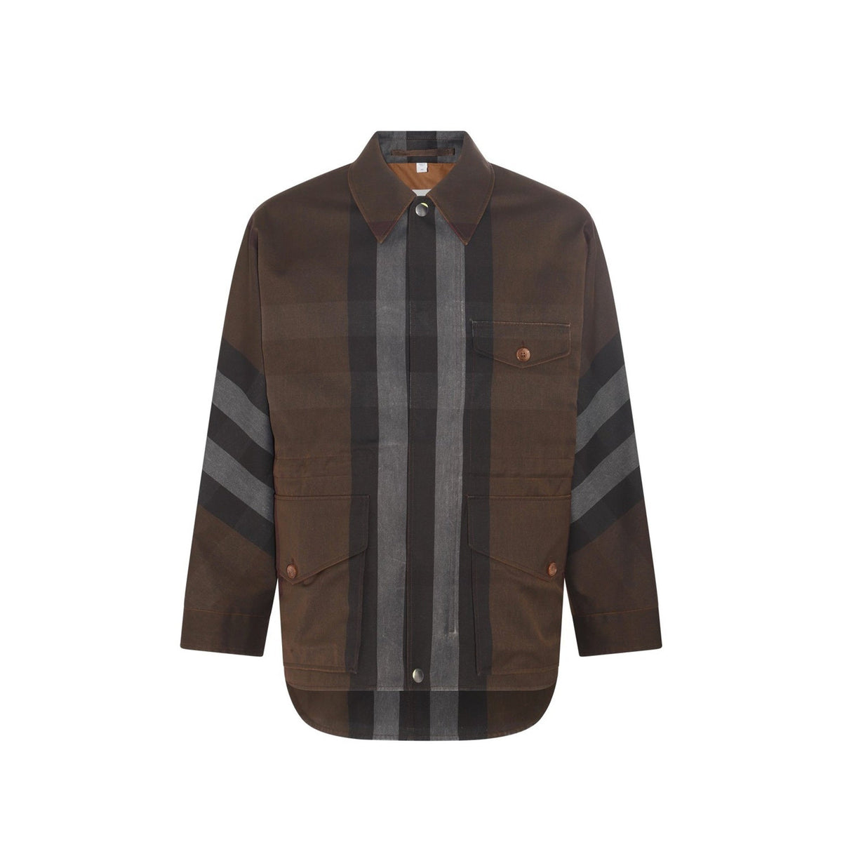 Parka Burberry femme — marron