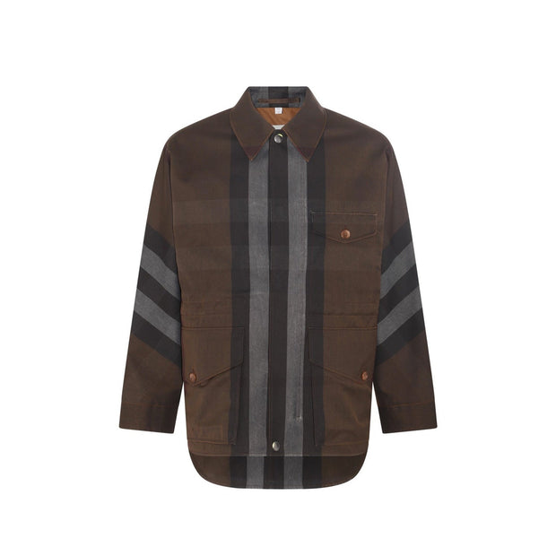 Parka Burberry femme — marron