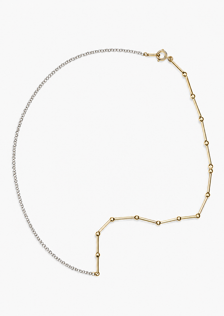 Collier Teri bi-matière en perles