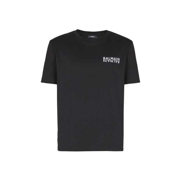 T-shirt Balmain homme — noir avec logo
