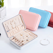 New Portable PU Minimalist Jewelry Organizer Box