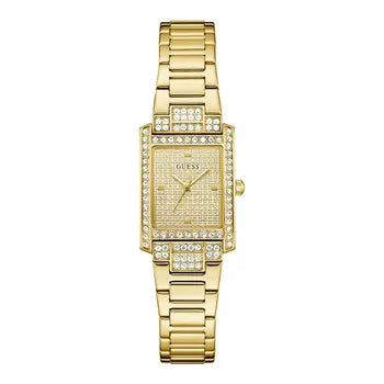 Montre femme Guess Bonnet GW0995L2 dorée avec cristaux
