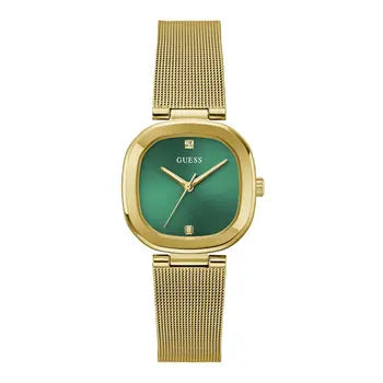 Montre femme Guess Eve GW0768L2 dorée cadran vert