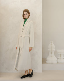 Manteau femme Lèmme mélange laine et cachemire — vue authentique fournisseur 2