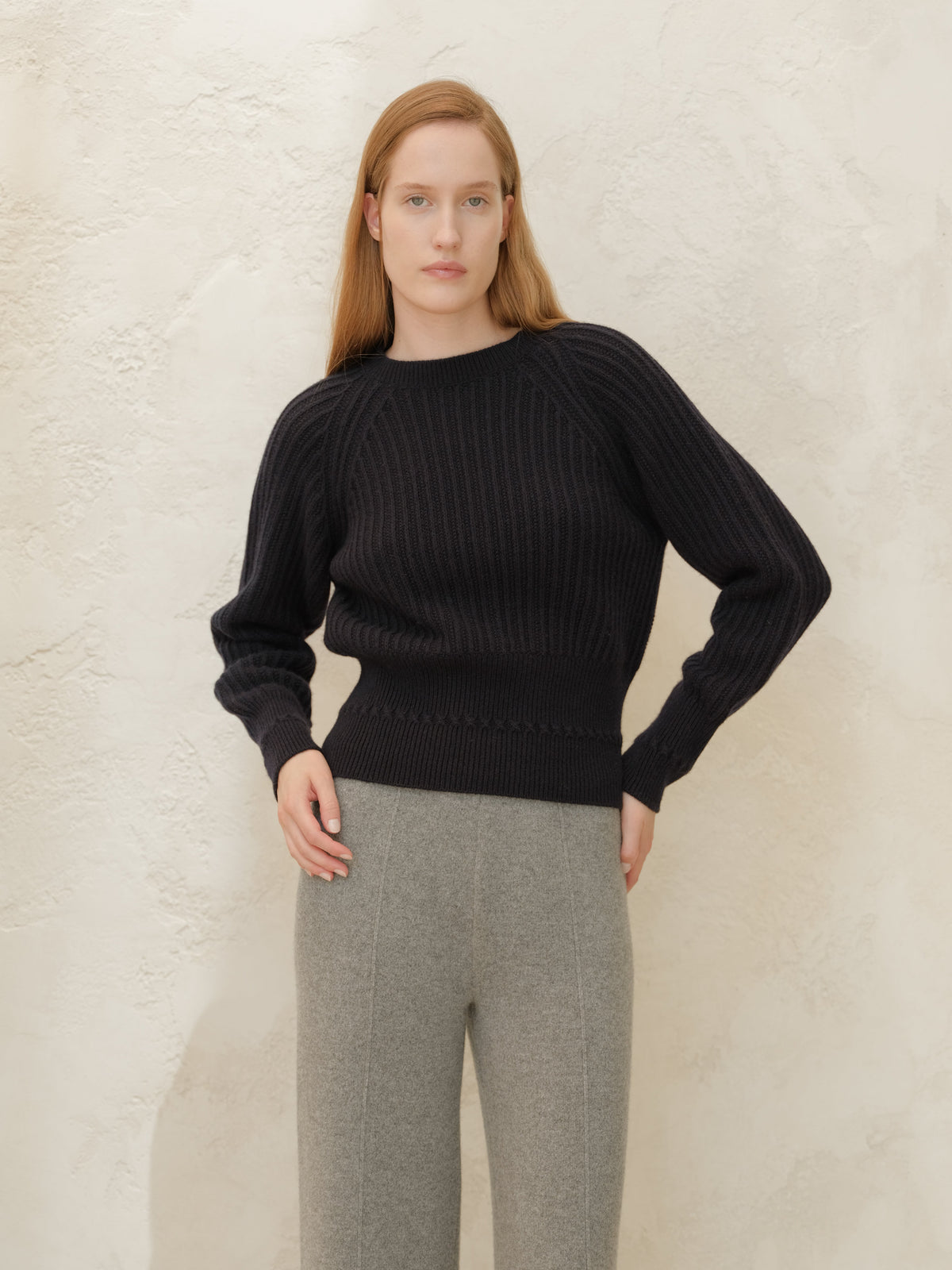 Pull femme Lèmme mélange cachemire — vue principale authentique fournisseur