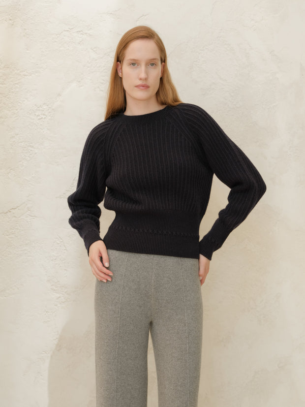 Pull femme Lèmme mélange cachemire — vue principale authentique fournisseur