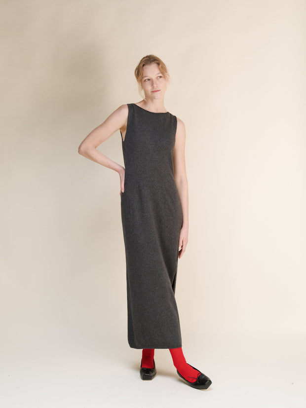 Robe femme Lèmme mélange laine et cachemire — vue authentique fournisseur 1