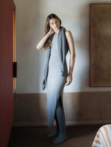 Robe femme Lèmme mélange laine et cachemire — vue authentique fournisseur 2