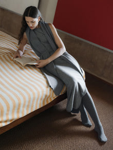 Robe femme Lèmme mélange laine et cachemire — vue authentique fournisseur 4