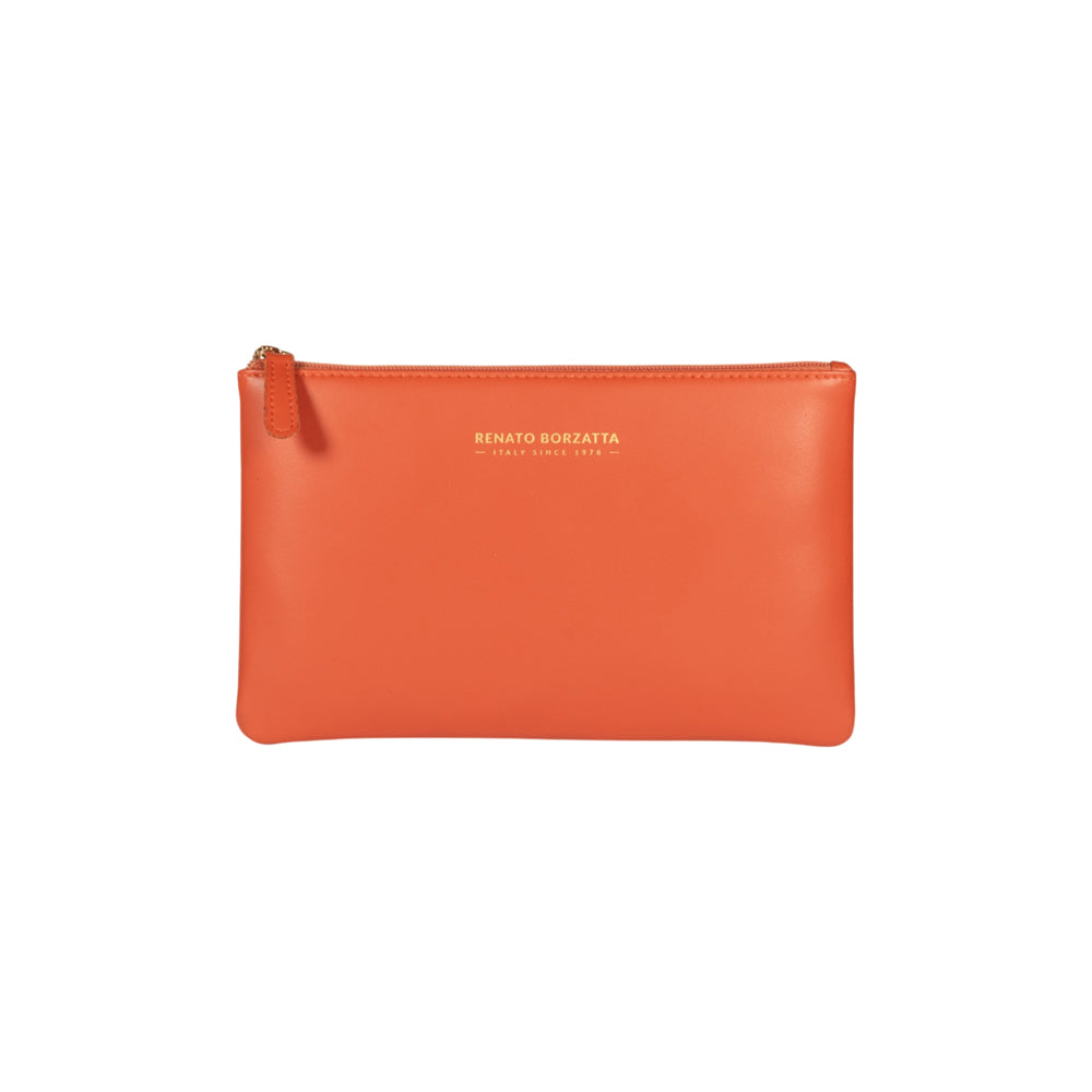 Trousse Renato Borzatta RB1090AM en cuir véritable paprika - vue principale
