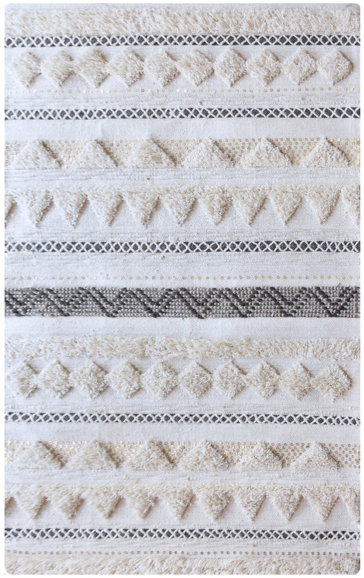 Tapis Lenity Ivoire 160 x 230 — The Rug Republic