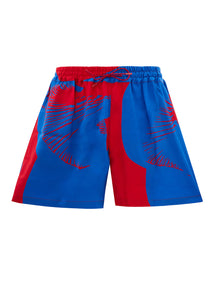Short Bottega Veneta viscose & soie — multicolore
